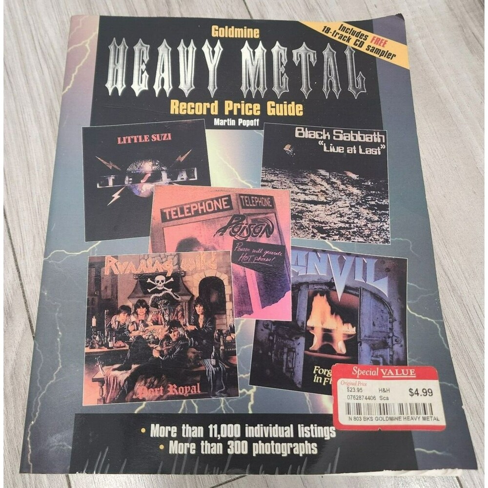 Goldmine's Heavy Metal Price Guide by Popoff, Martin